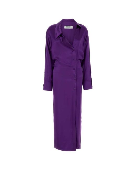The Attico Purple Dress