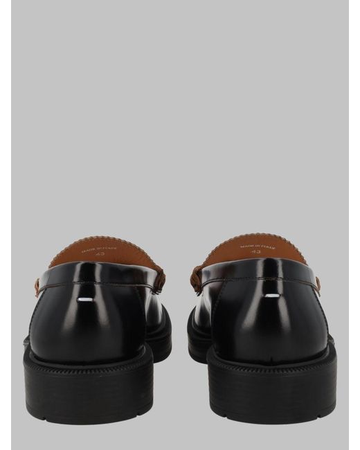 Maison Margiela Black Mocassino "Décortiqué"