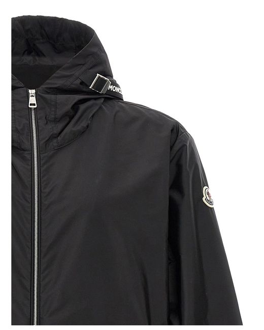 Moncler 'Remoray' Regenmantel in Black für Herren