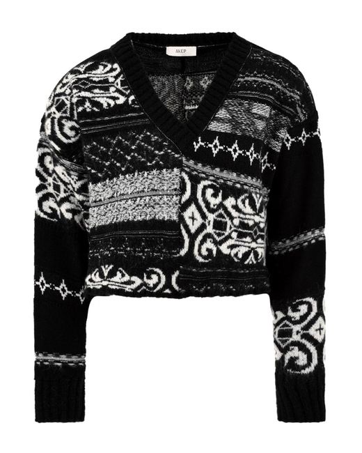 Pulls noir Akep en coloris Black
