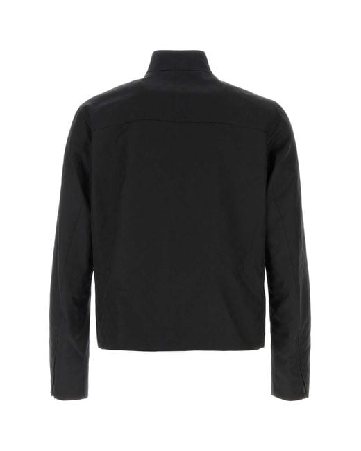 Gucci Black Gg Cotton Jacket