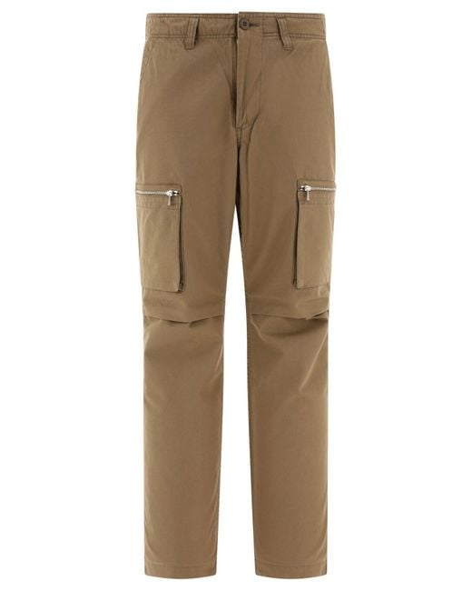 Nonnative Natural "Trooper 6 P" Trousers for men