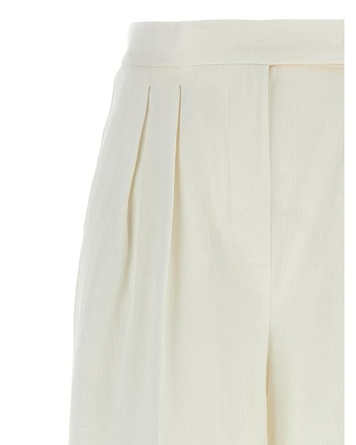 Pantalon 'Chenzia' Max Mara en coloris White