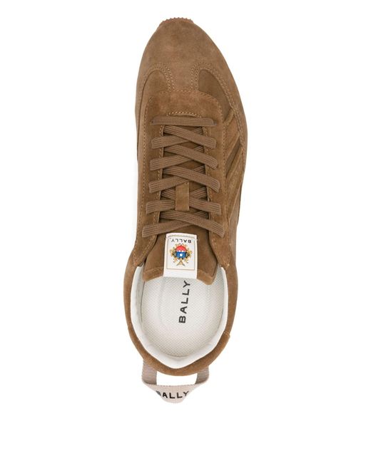 Baskets À Lacets Bally pour homme en coloris Brown