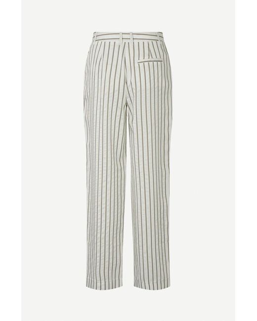 Samsøe & Samsøe White Trousers