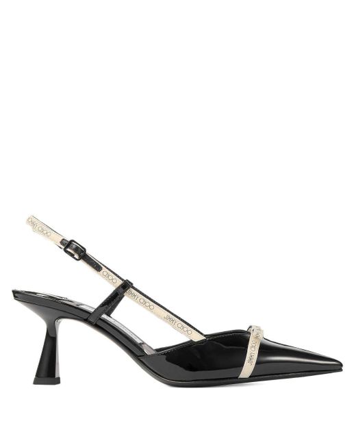 Jimmy Choo 65 Mm Camila Pumps in het Black
