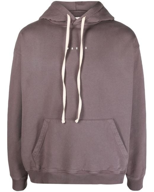 Paura Santi Hoodie Basic in het Brown voor heren