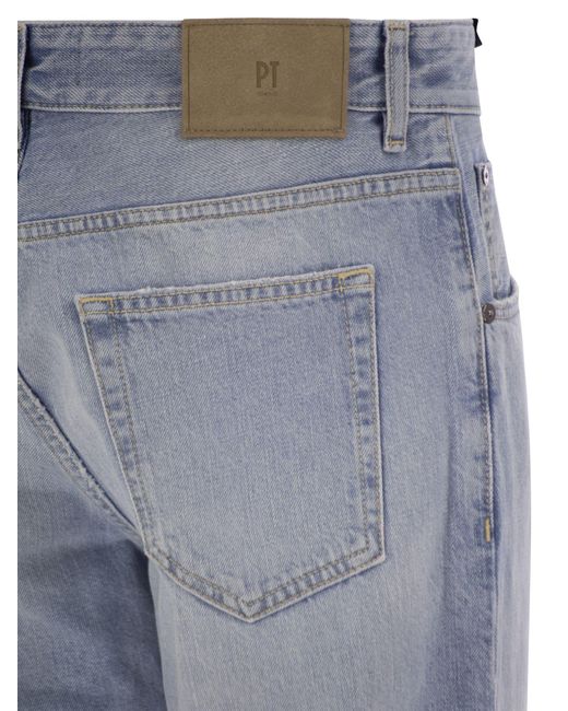 Rebel Reízfano Jeans rectos PT Torino de color Blue