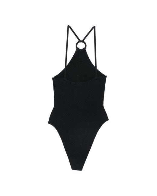 Hunza G Black Jasmine Swimsuit