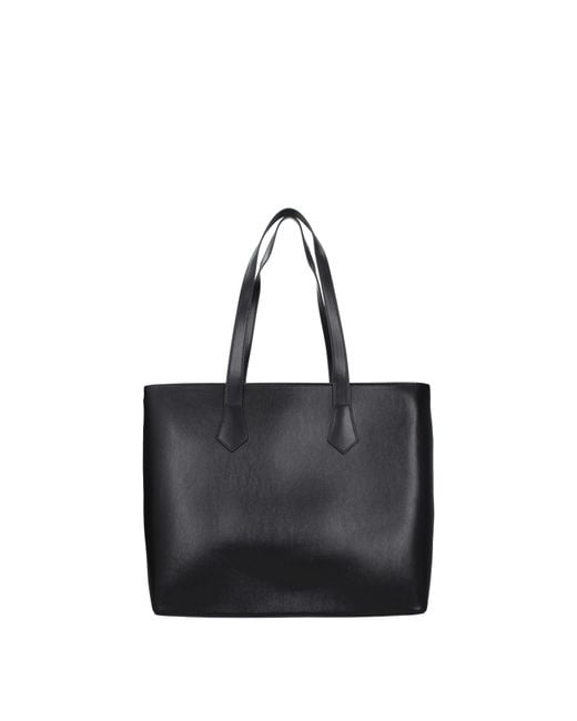 John Richmond Black Shoulder Bags Polyurethane