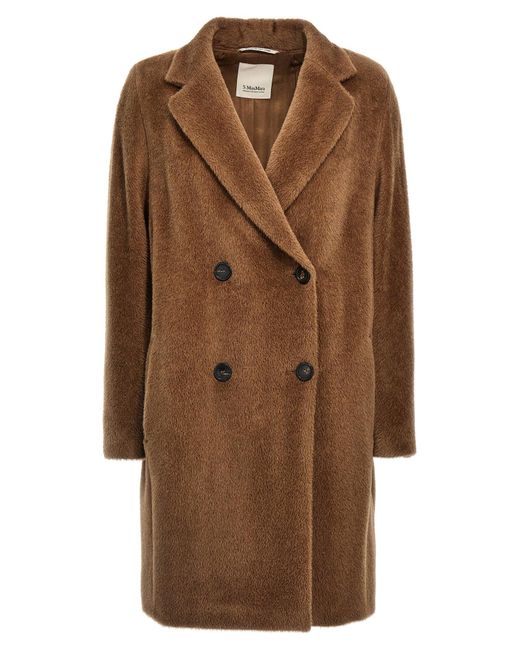 Max Mara Brown 'Roseto' Coat