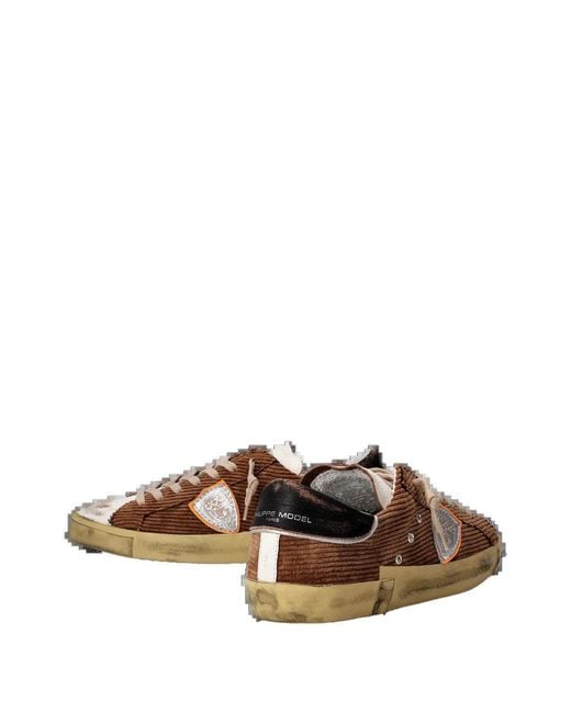 Philippe Model Brown Sneakers