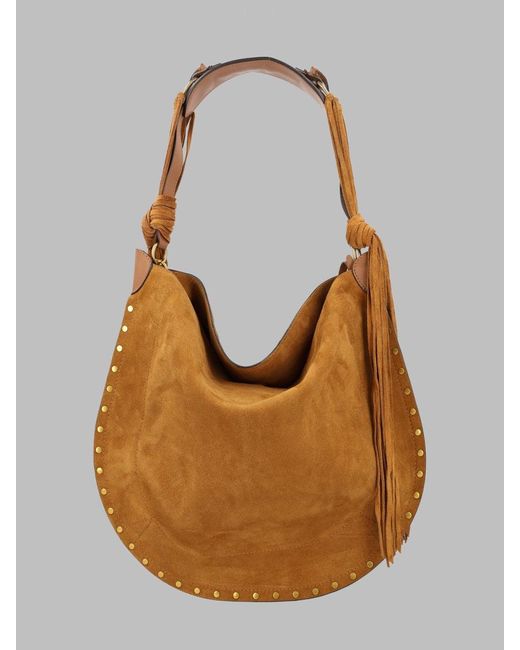 Isabel Marant Orange Borsa "Oskan Hobo Soft"