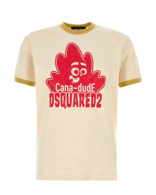 DSquared² T Shirts En Polos Zand in het Pink voor heren
