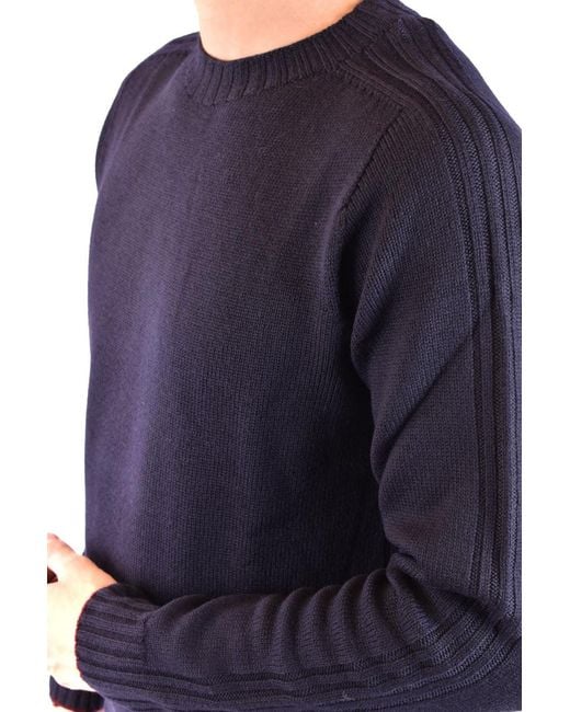 Dondup Blue Girocollo Regular for men