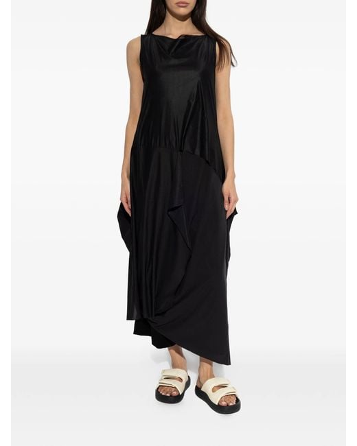 Y-3 Black Asymmetrical Dress