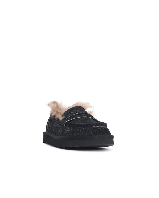 Ugg Blue 'Ellis' Suede Loafers