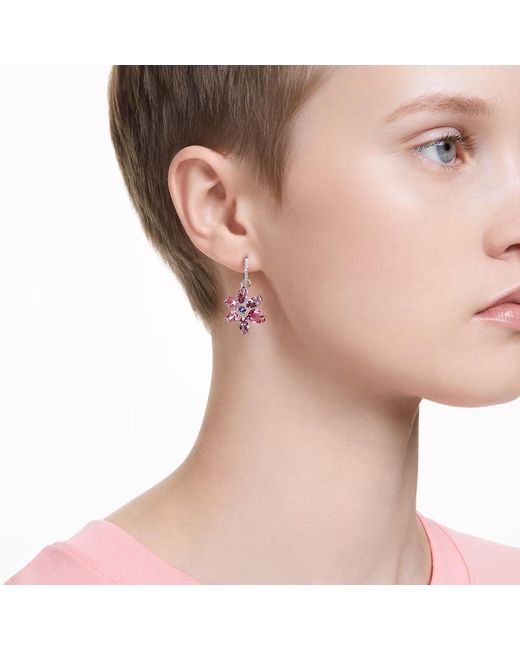 Swarovski Pink Earrings