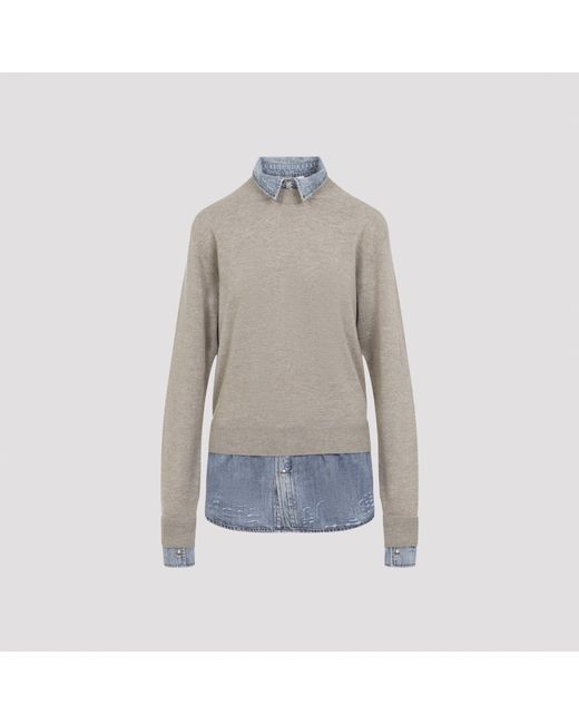 Suéter Acne de color Gray