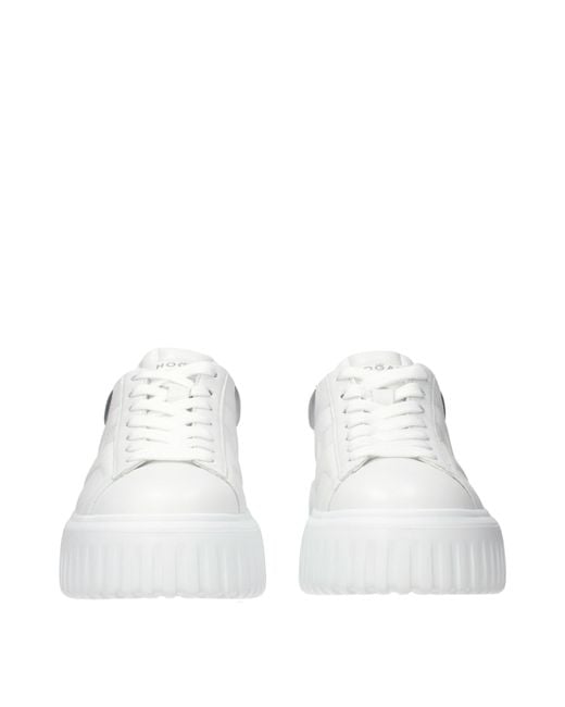 Hogan White Sneakers/ Leather