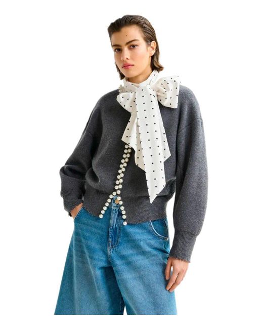 Essentiel Antwerp Black Ideas Cardigan