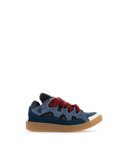 Lanvin Blue Curb Sneakers