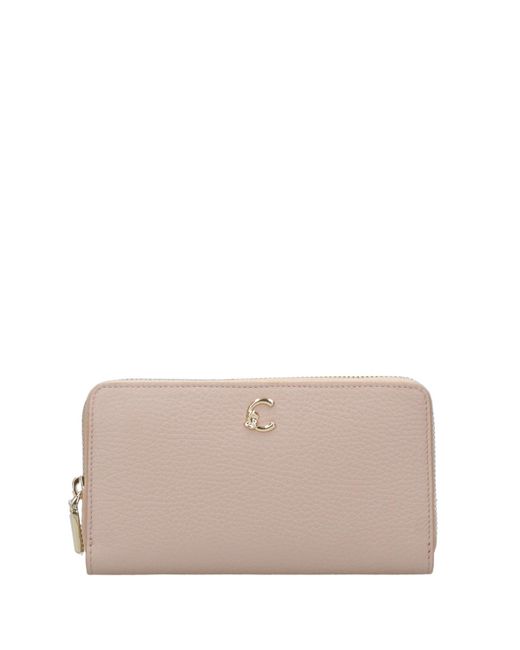 Coccinelle Natural Wallets Pulver rosa