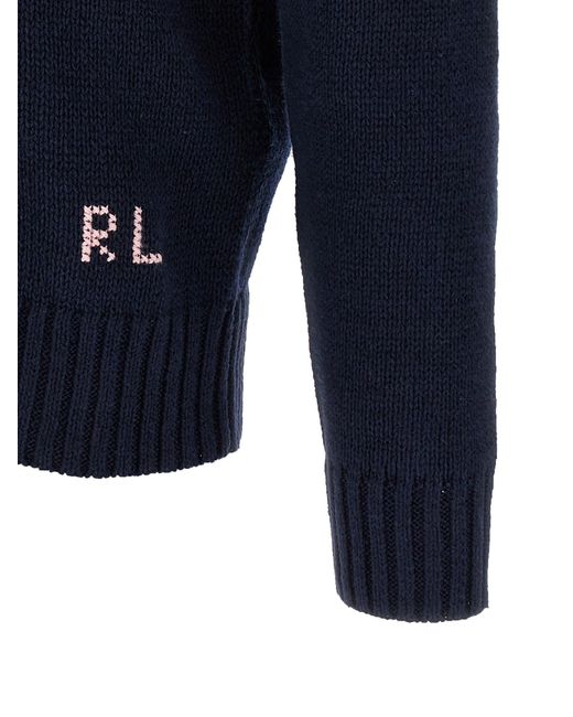 Polo Ralph Lauren Pullover "Polo Bear" in Blue für Herren