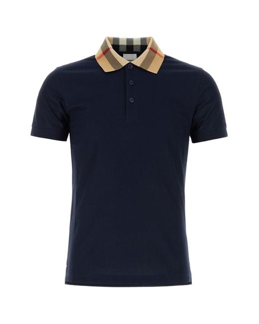 Burberry Blue Cody Polo Shirt for men