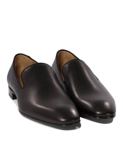 Christian Louboutin Black Loafers & Slippers for men
