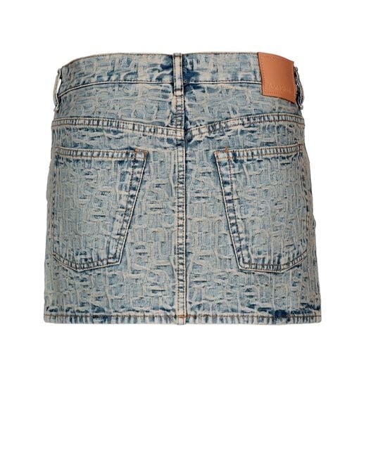 Acne Blue Gonna