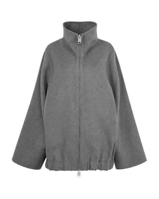 Khaite Gray Garret Jacket