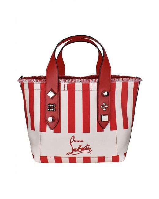 Christian Louboutin Red Frangibus Small Tote Bag
