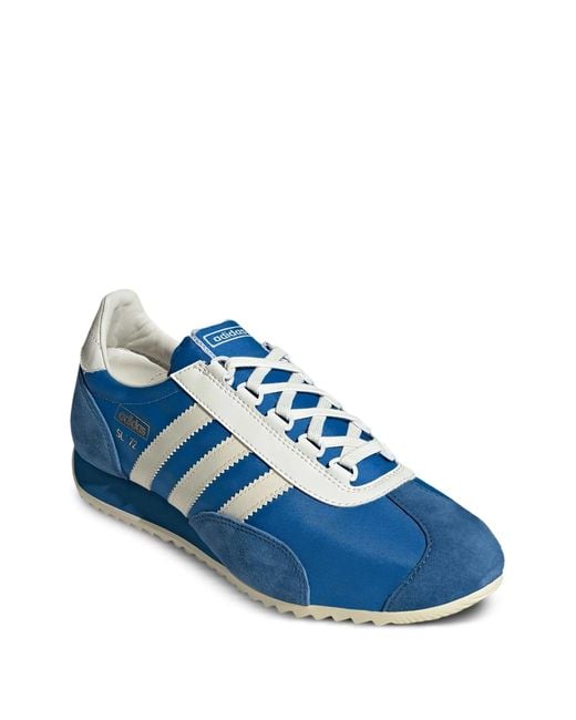 Adidas Originals Blue Sl 72 Pt Nylon Sneakers