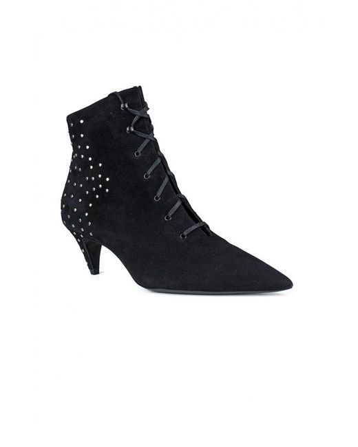 Saint Laurent Black Kiki 45 Boots