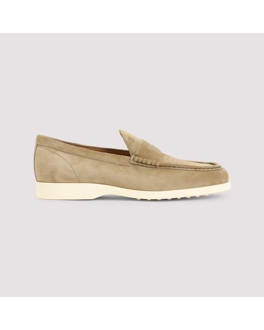Tod's Natural Light Loafers