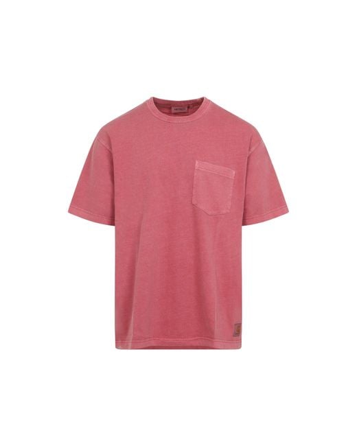 Carhartt Pink S/S Torion Pocket T Shirt