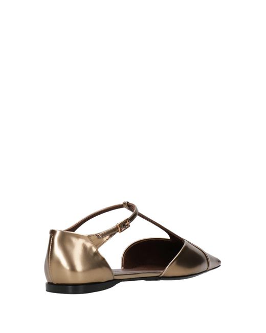 Max Mara Brown Flat Shoes