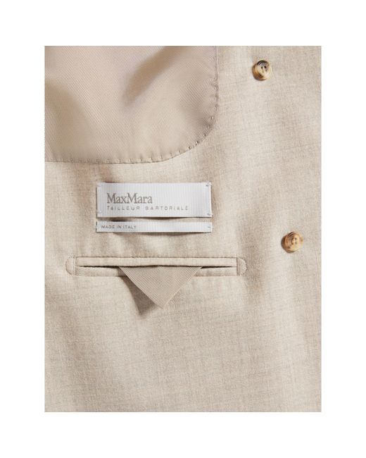 Veste fred Max Mara en coloris Natural