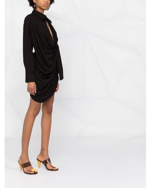 Jacquemus La Robe Bahia in het Black