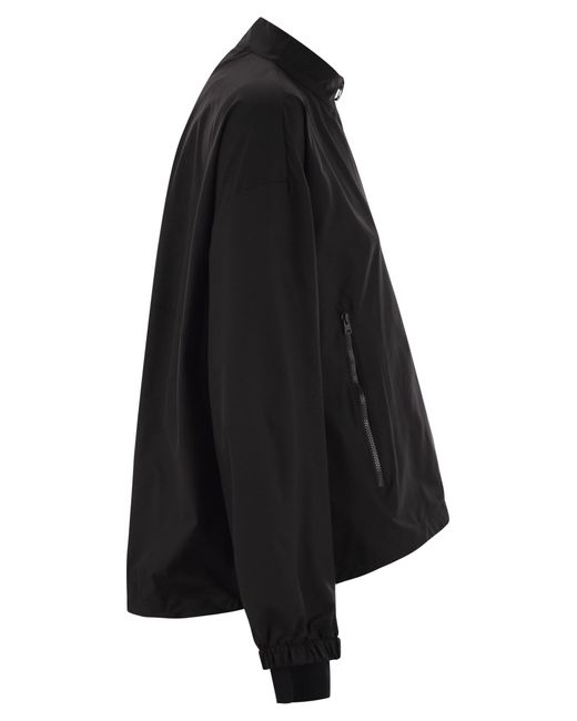 Herno Laminar Bomber Jacket Met Zip in het Black
