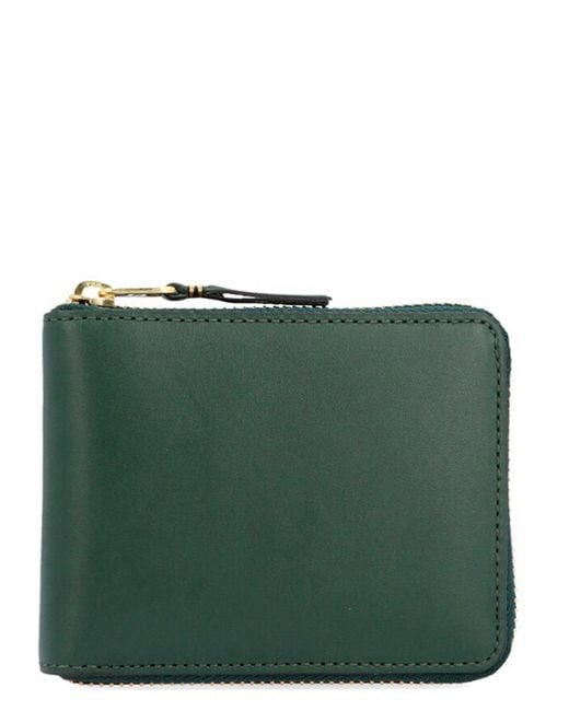 Comme des Garçons 'classic Leather Line' Portemonnee in het Green voor heren