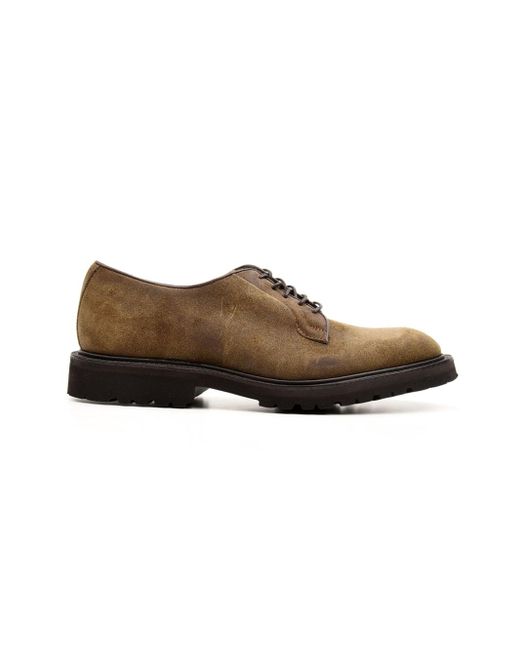 Tricker's Brown Tricker 's Flache Schuhe