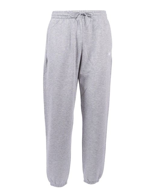 New Balance Gray Sport Essentials French Terry Jogger Athletic