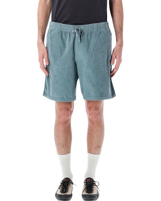 Patagonia Blue Corduroy Volley Shorts