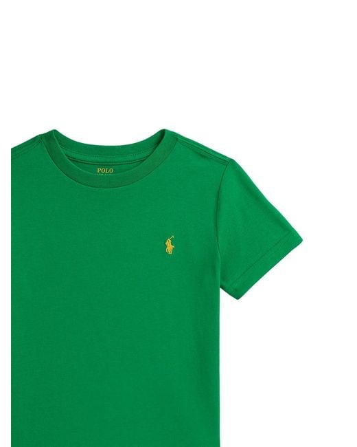 Polo Ralph Lauren Green T-Shirt With Logo