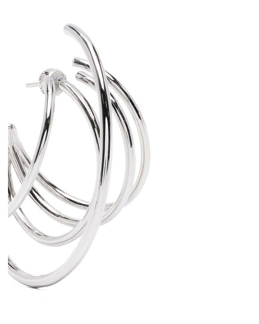 Panconesi Metallic Orbit Earrings Large