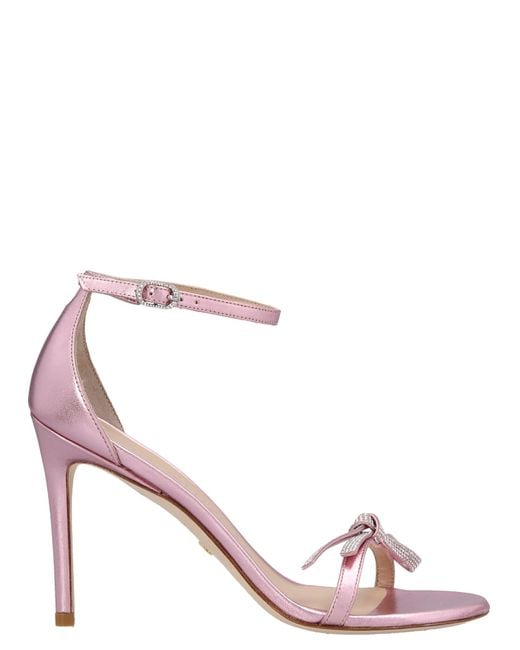 'Nude' Sandali Rosa di Stuart Weitzman in Pink