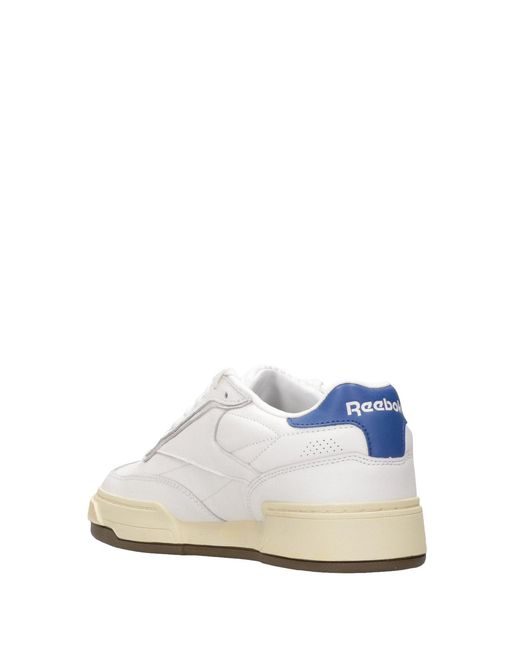 Reebok White Sneakers Weiß+Hellblau
