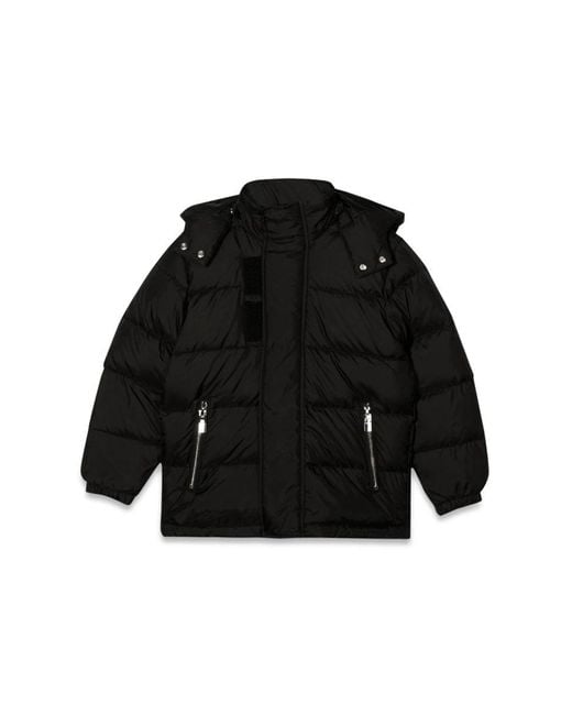 Givenchy Black Long Down Jacket With Hood